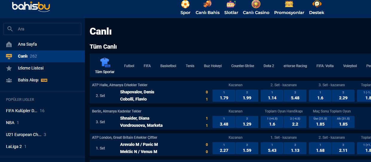 Bahisbu Canlı Destek