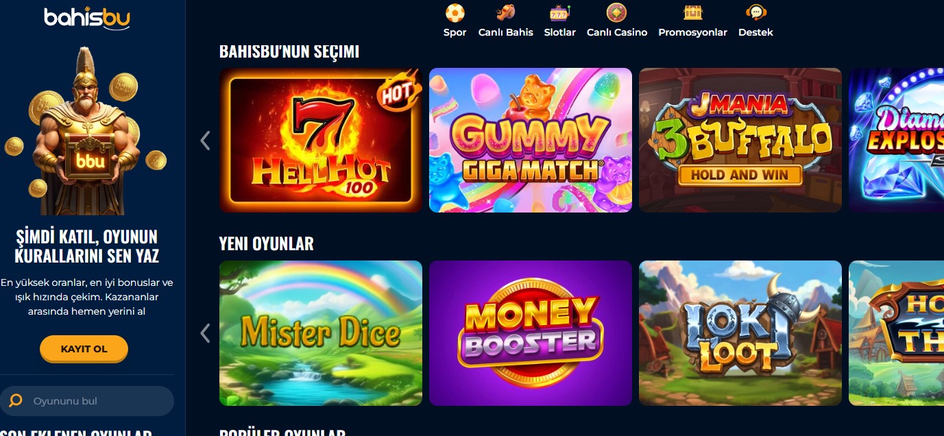 Bahisbu Giriş Sayfası