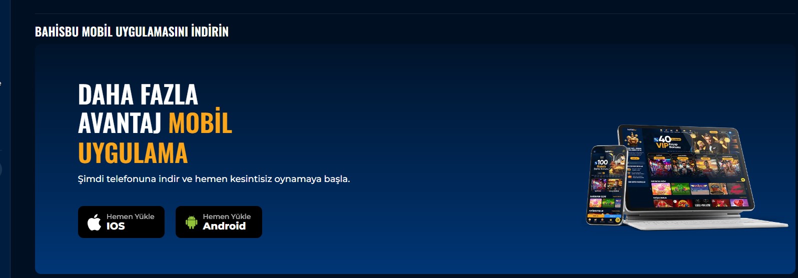 Bahisbu Mobil Giriş